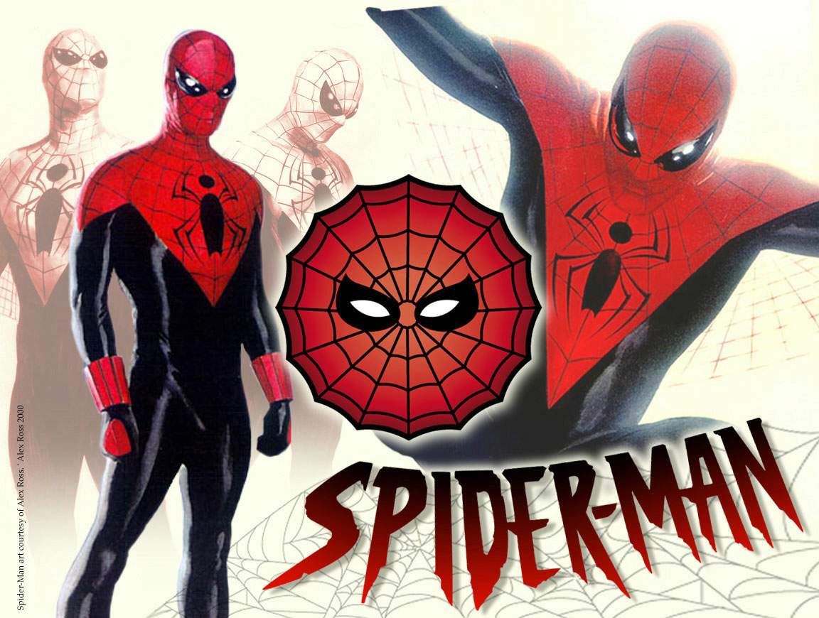 Alex Ross's Spider-man's design 
